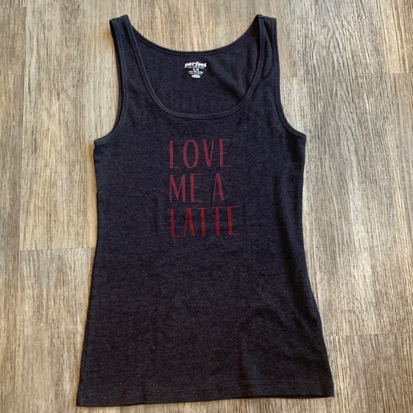 Old Navy Tops - Old Navy “Love me a latte” tank